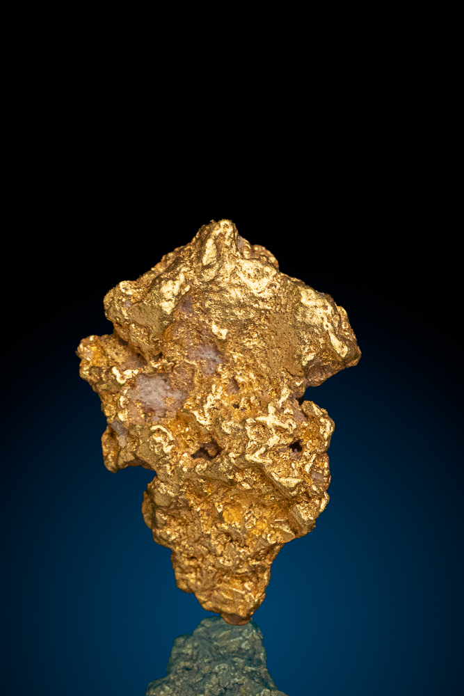 (image for) Beautiful Tapered Natural Gold Nugget from Colorado - 2.88 g